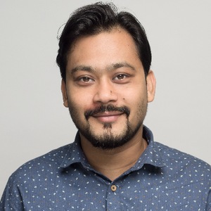 Portrait of Kamalendu Biswas